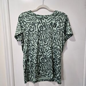 Under Armour Green Patterned T-Shirt